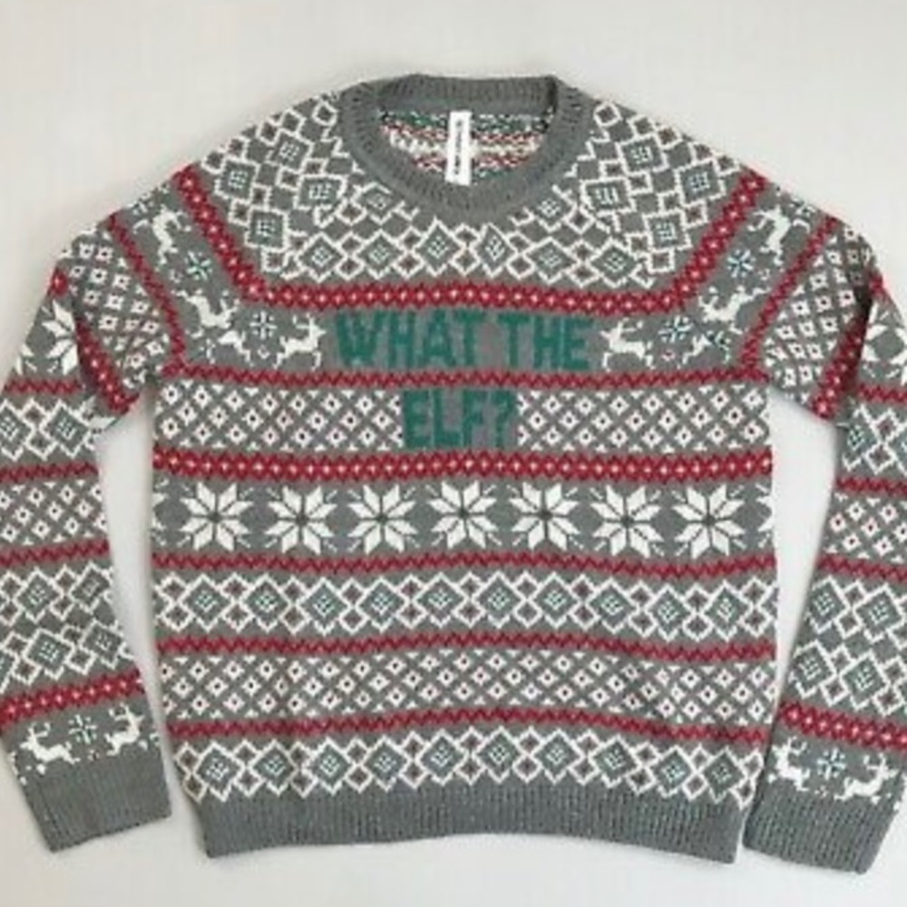 What the elf sweater